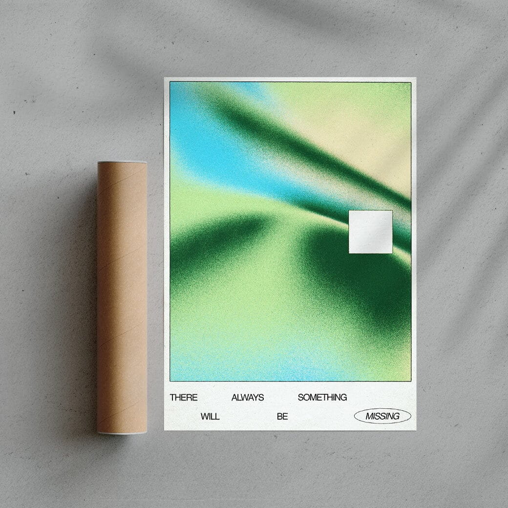 11.7x16.5" (A3) Missing - UNFRAMED contemporary wall art print by Coveposter - sold by DROOL