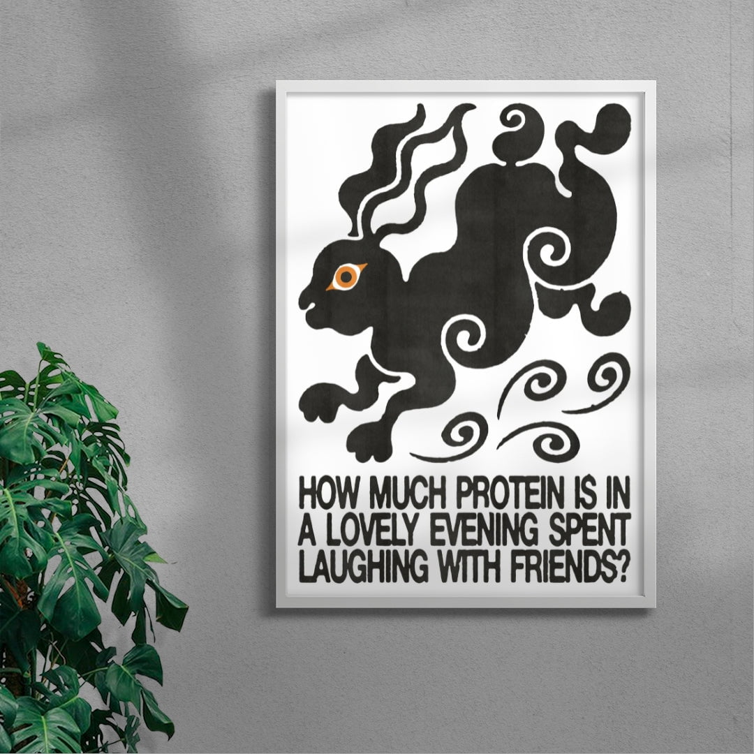 11.7x16.5" (A3) / Unframed A Lovely Evening - UNFRAMED contemporary wall art print by Alexander Khabbazi - sold by DROOL