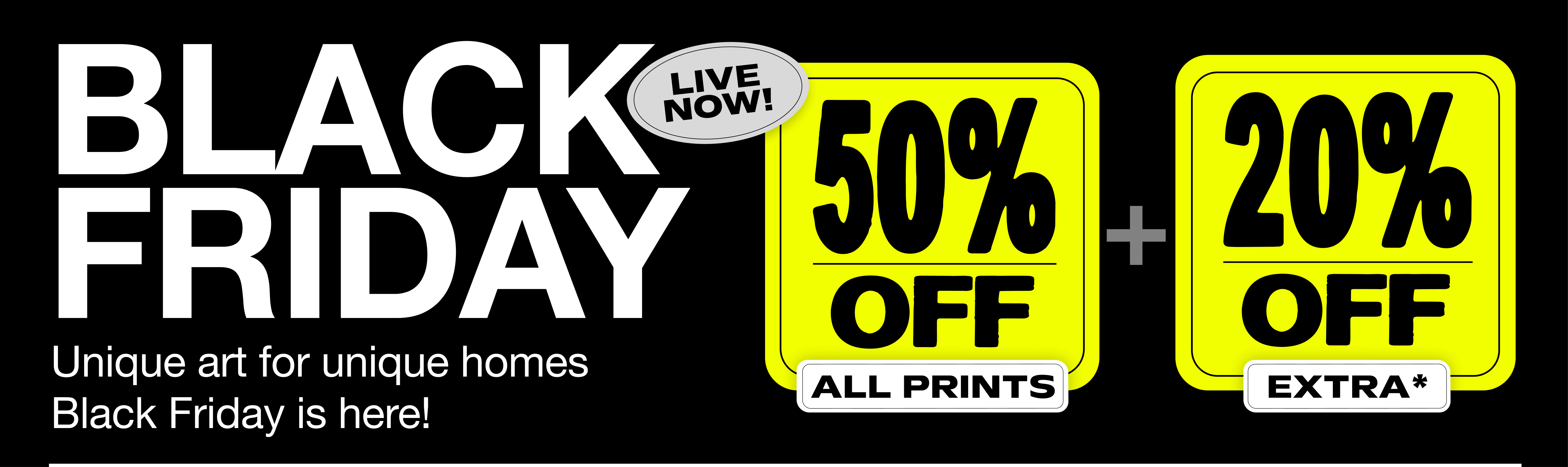 Hero Banner featuring Black Friday Deals